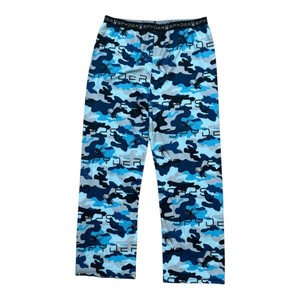 SPYDER Boy’s Camo Fleece Pajama Pants EUC